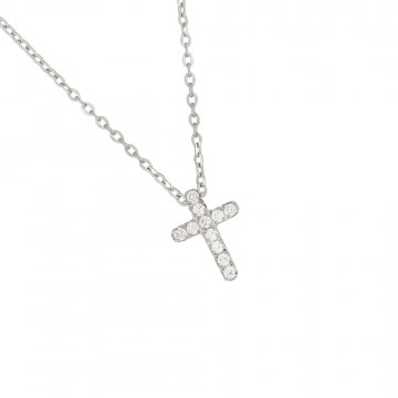 Necklace with Cross Pendant...