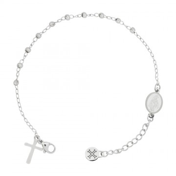 Rosary Bracelet in Steel...