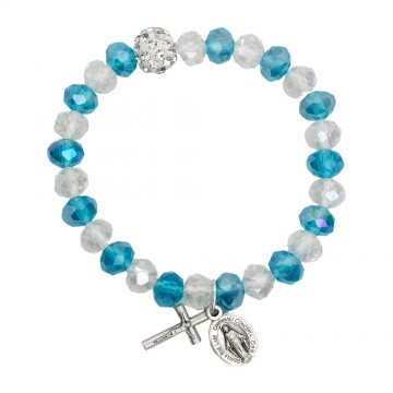 Bracelet with Glass Beads...