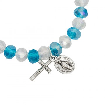 Bracelet with Glass Beads...