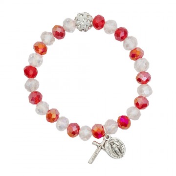 Bracelet with Glass Beads...