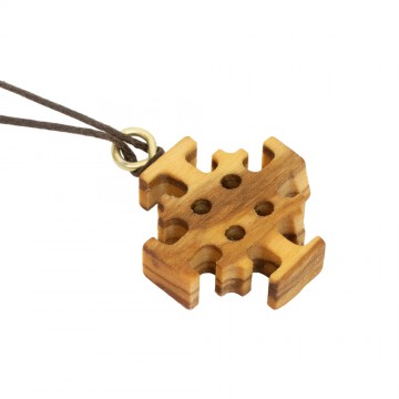 Jerusalem Cross Pendant in...