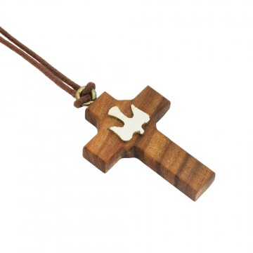 Pendant Cross with Dove