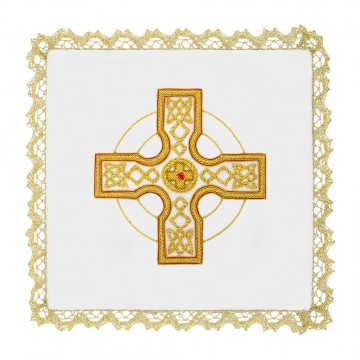 Hand-embroidered Cross...