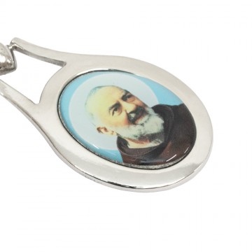 Saint Pio Keychain