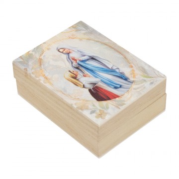 Rosary Box with Madonna of...