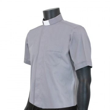 Short-Sleeved Clergy Shirt...