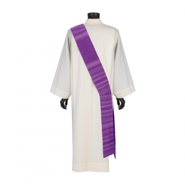 Purple Deacon Stole with...
