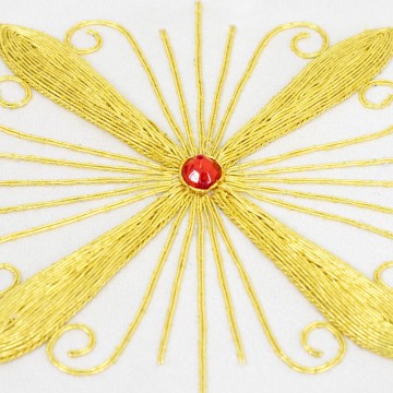 Hand-Embroidered Chalice Pall