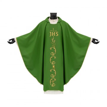 Priest Chasuble with JHS...