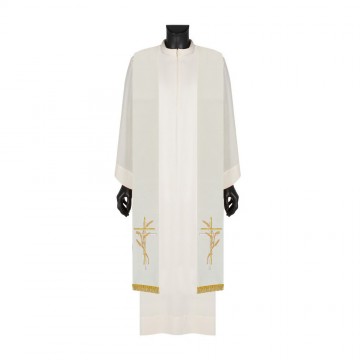 Double-sided Stole Ivory...