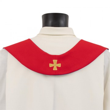 Priest Stole in Red and Purple