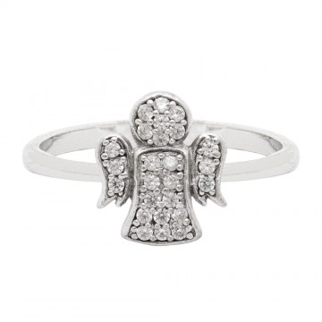 AMEN Angel Zircon Ring