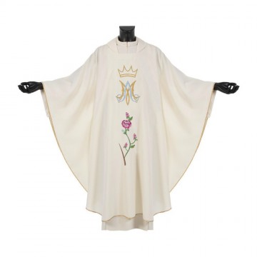 Chasuble with Marian...