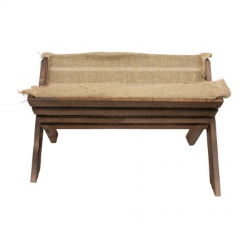 Wooden Cradle for Baby Jesus