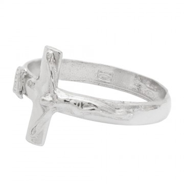 Anello Arg dito c/croce