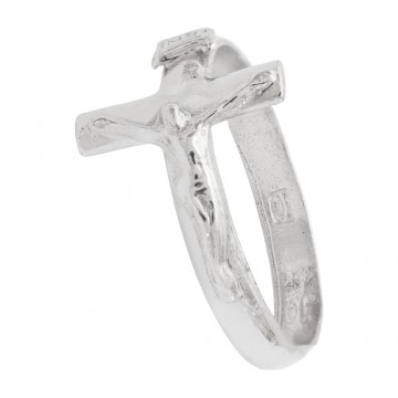 Anello Arg dito c/croce