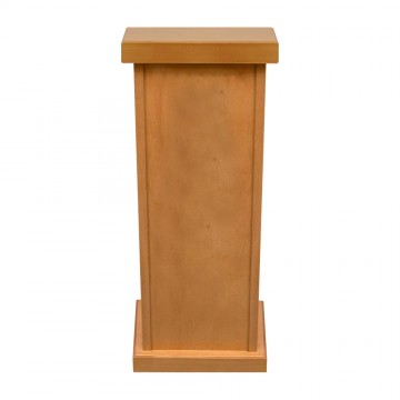 Light Wood Column for Statues