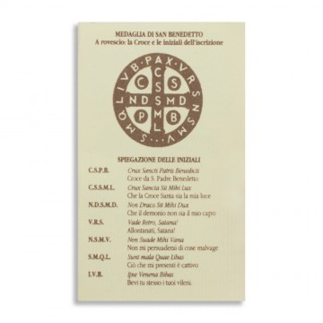 Saint Benedict Blue Cross...