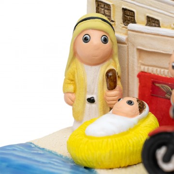 Como Lake Nativity Scene in...