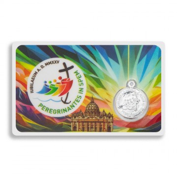 Jubilee 2025 Card with Medal