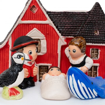 Iceland Nativity Set in...