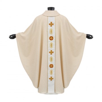 Ivory Priest Chasuble in...
