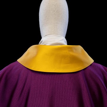 Casula viola in m/cotone e...