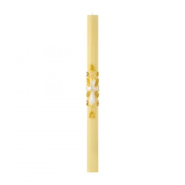 Easter Candle in Yellow Wax...