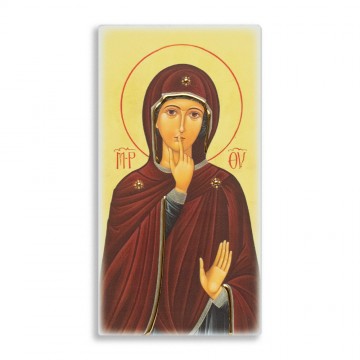 Madonna of Silence Plaque