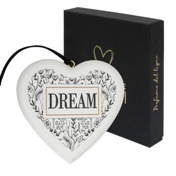 Wooden Heart Plaque DREAM