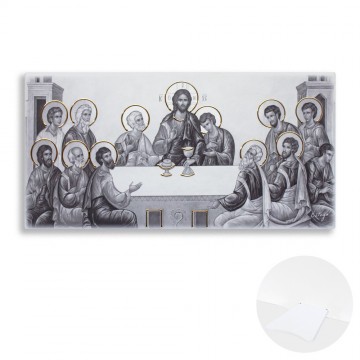 Last Supper Black and White...