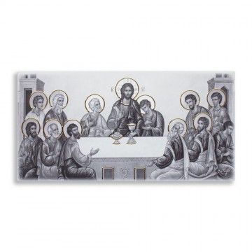 Last Supper Black and White...