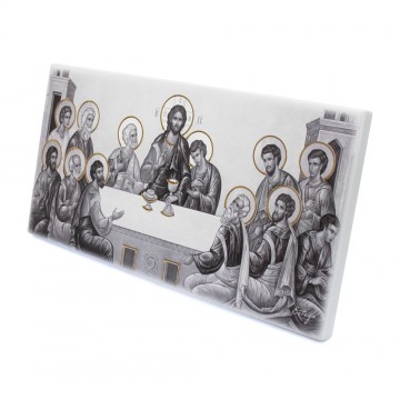 Last Supper Black and White...