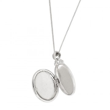 Silver Necklace with Photo...