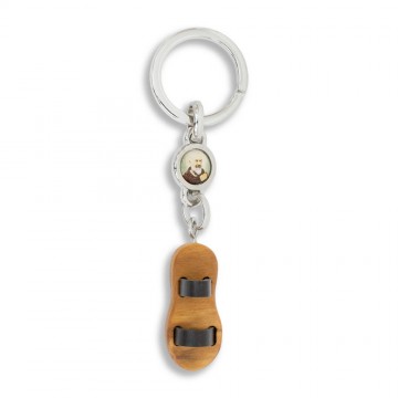 Saint Pio Keychain with...