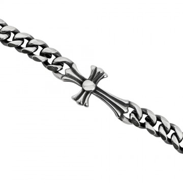 Men’s Brushed Stainless...