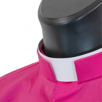 Purple Clergy Shirt with...