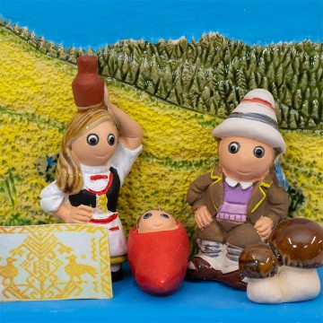 Calabria Nativity Scene in...