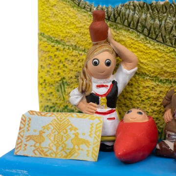 Calabria Nativity Scene in...