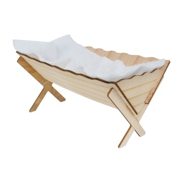 Wooden Cradle for Baby...