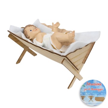 Wooden Cradle for Baby...