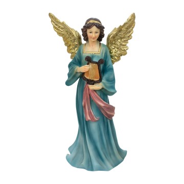 Angel Statue with Lyre in...