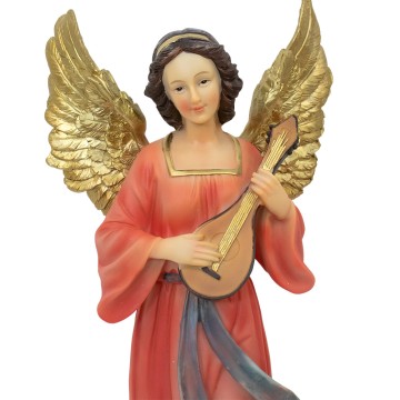 Angel Statue with Mandolin...