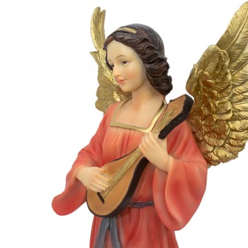 Angel Statue with Mandolin...