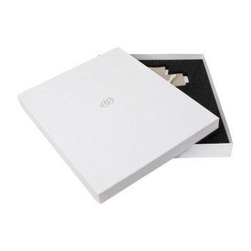 Stylized Crucifix White and...