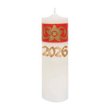 Painted Candle for Paschal...