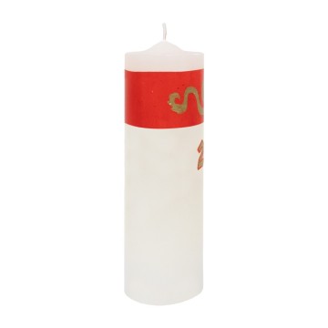 Painted Candle for Paschal...