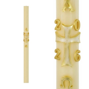 Paschal Candle with Alpha...