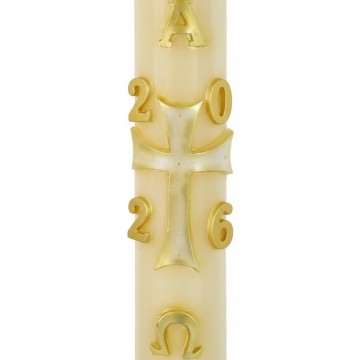 Paschal Candle with Alpha...